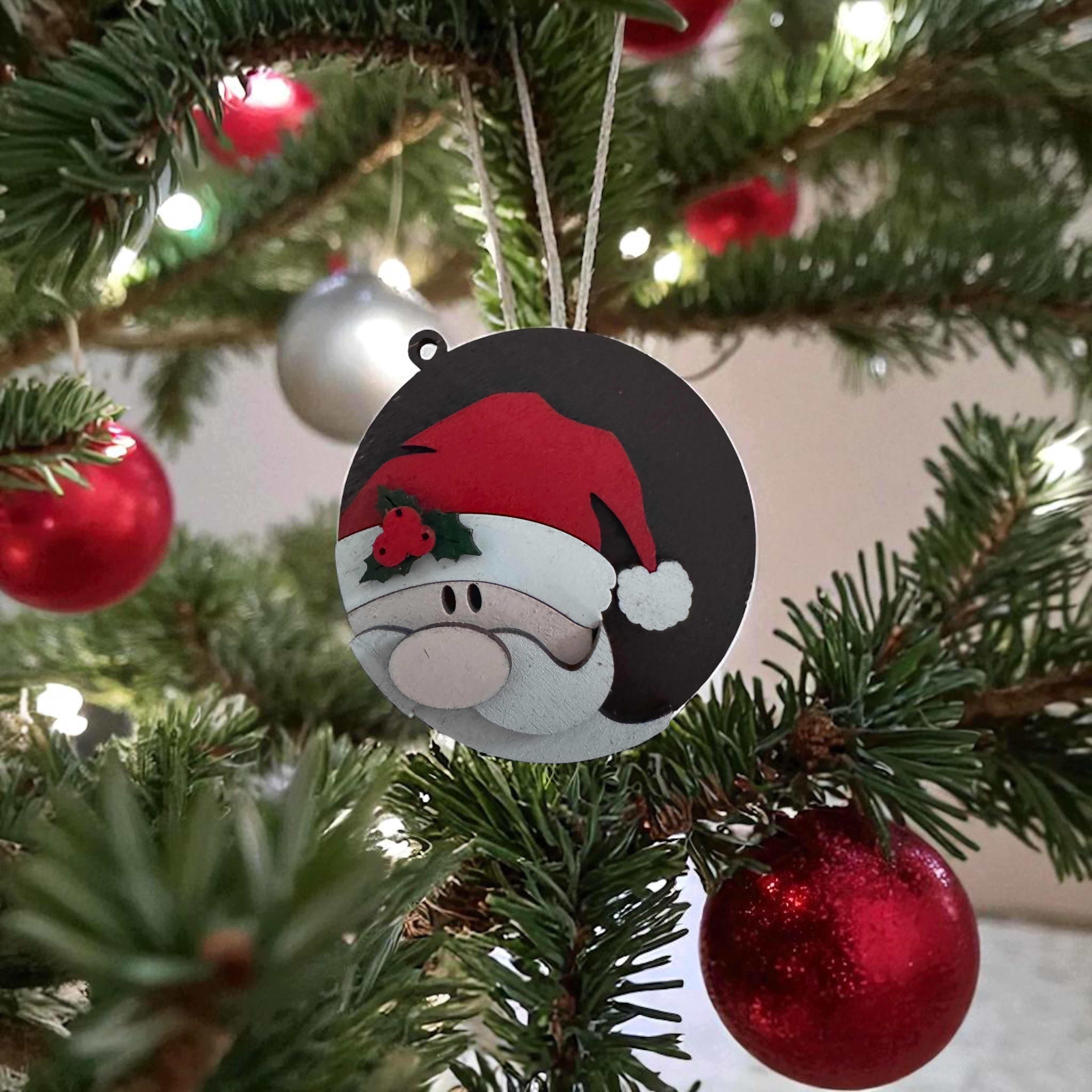 Santa Claus Christmas Tree Ornament