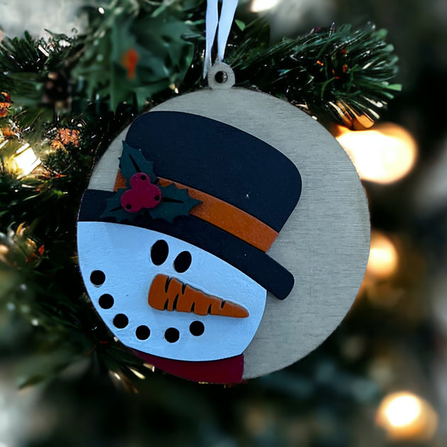 Snowman Christmas Tree Ornament