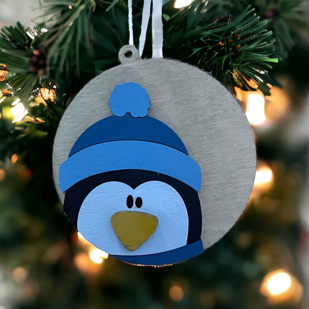 Penguin Christmas Tree Ornament