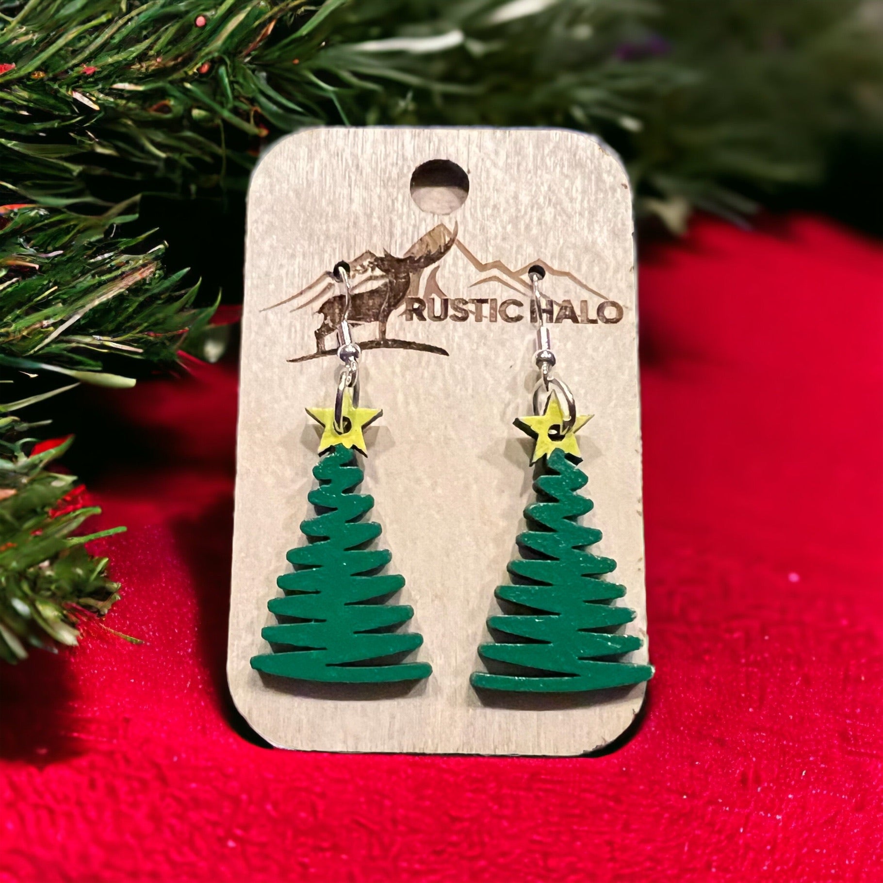 Christmas Tree Earrings