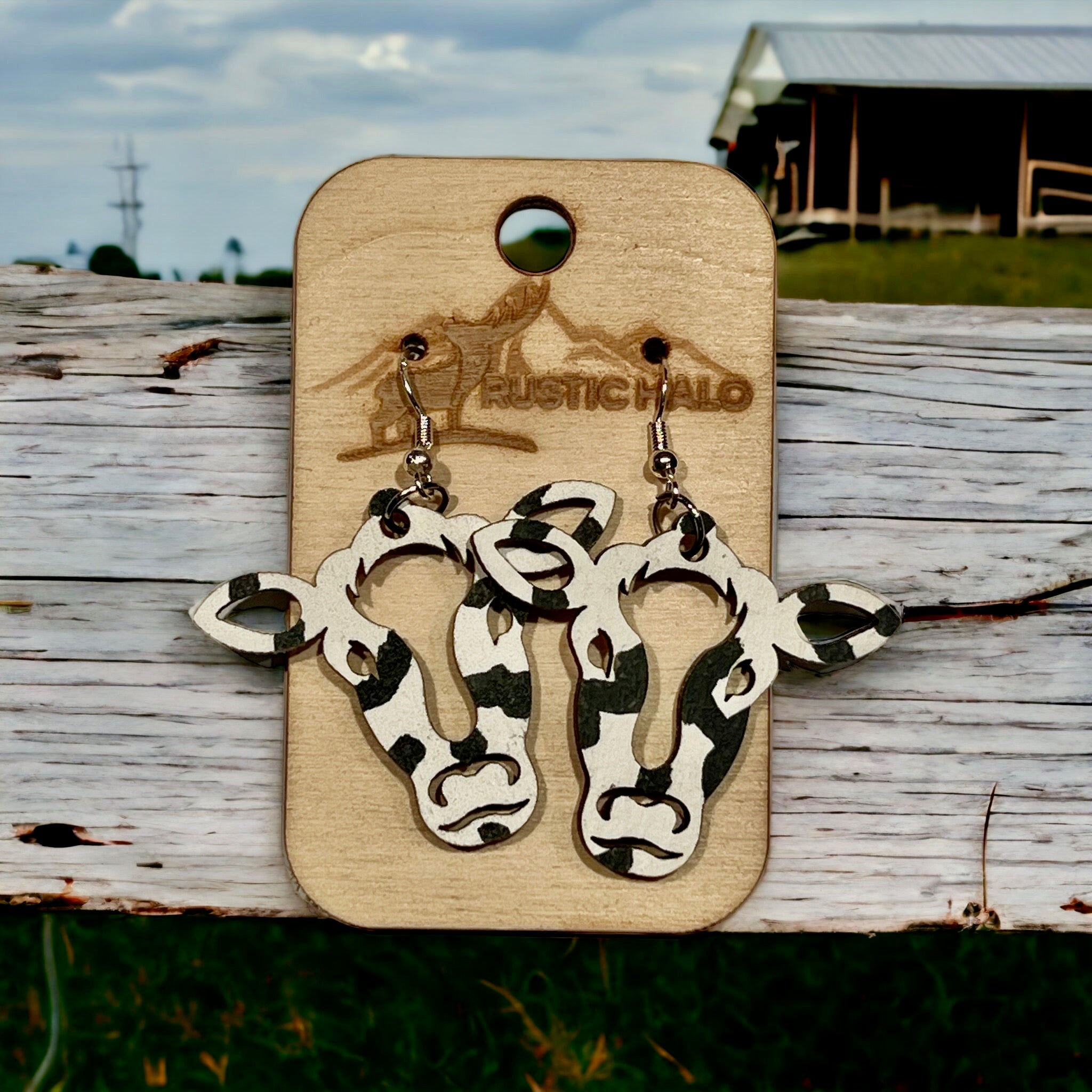 Moo Cow Earrings