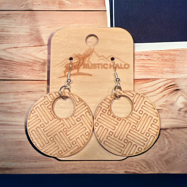 Tribal Pattern Earrings