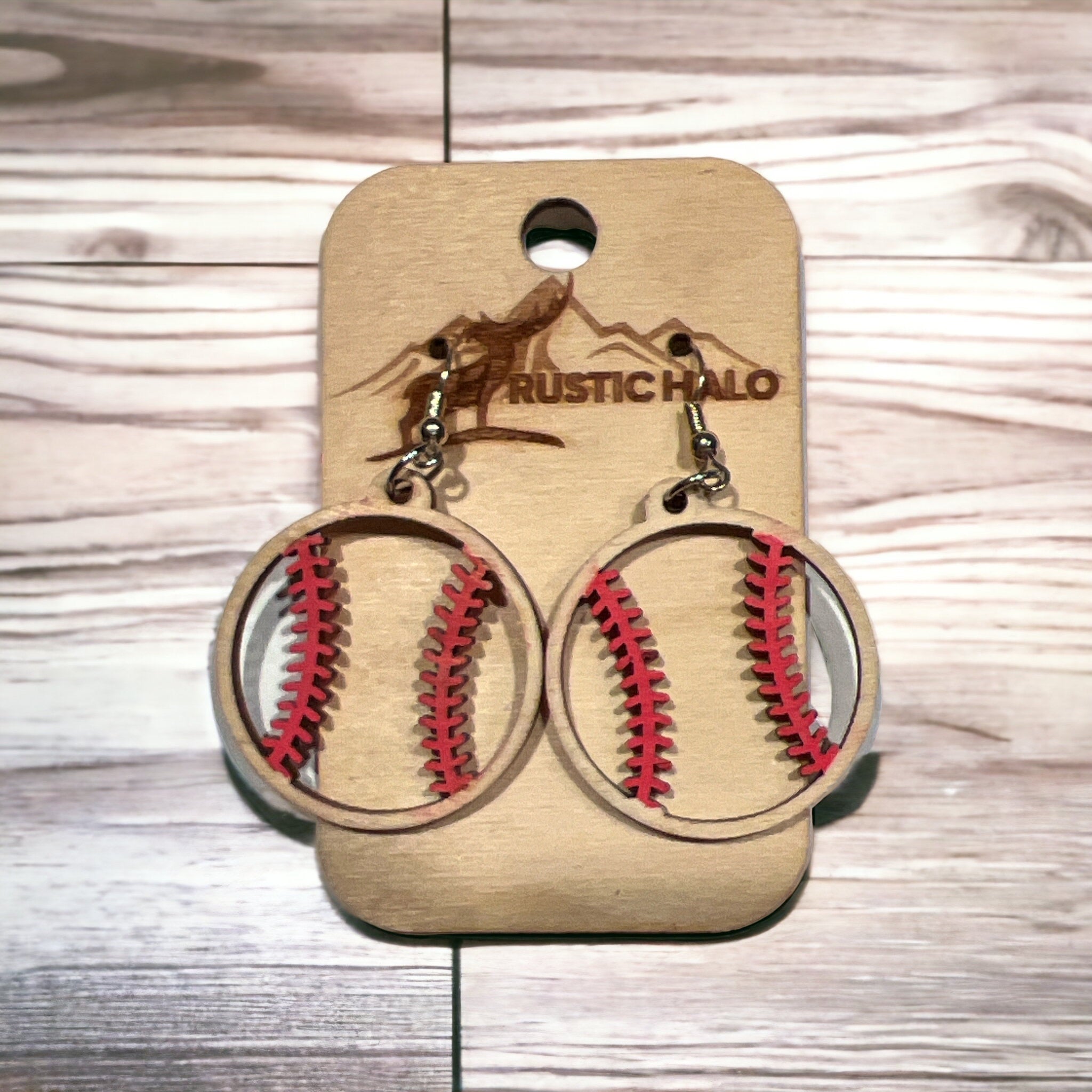 Baseball Earrings