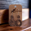 Fetching Circle Earrings - Rustic Halo