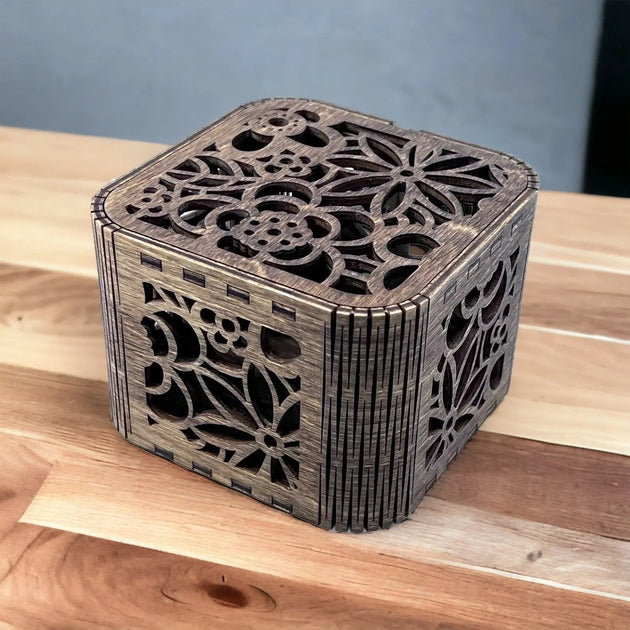 Decorative wooden Gift Boxes - Rustic Halo