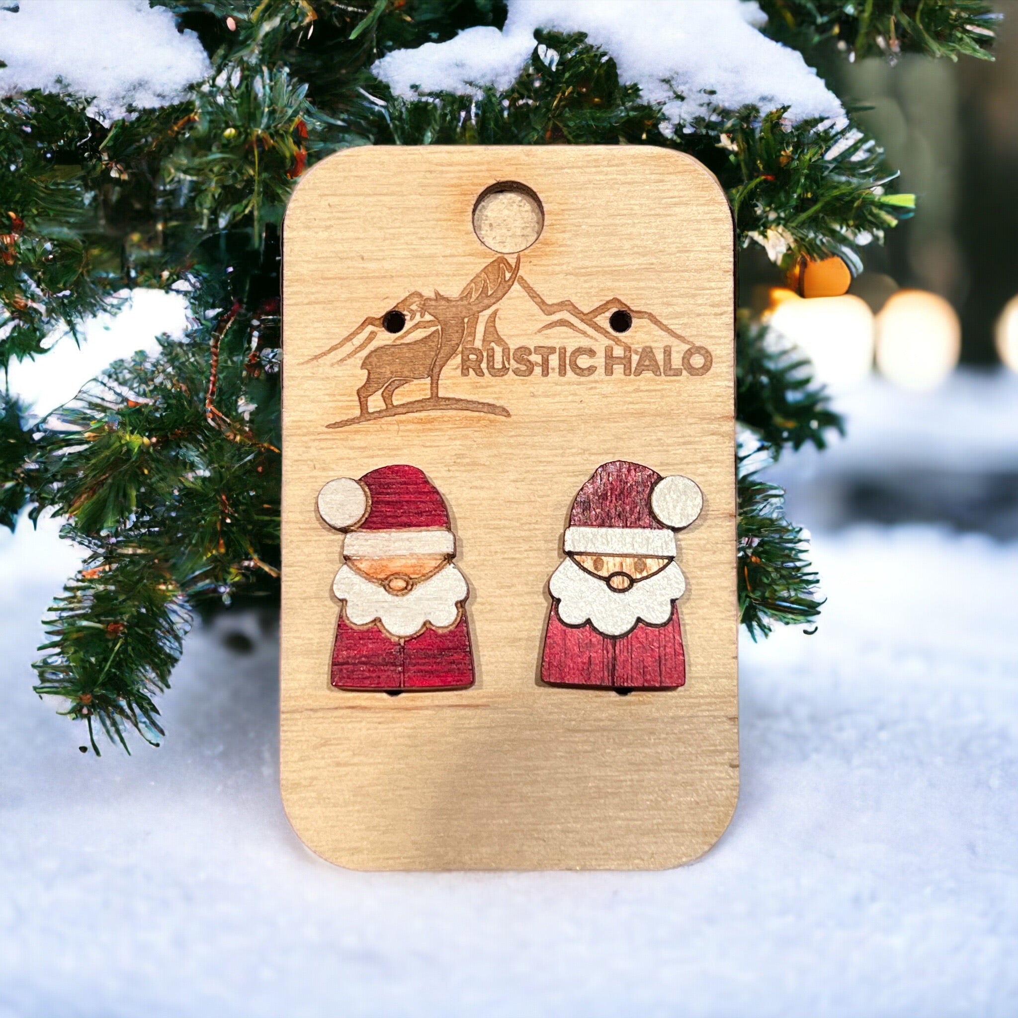 Santa Stud Earrings