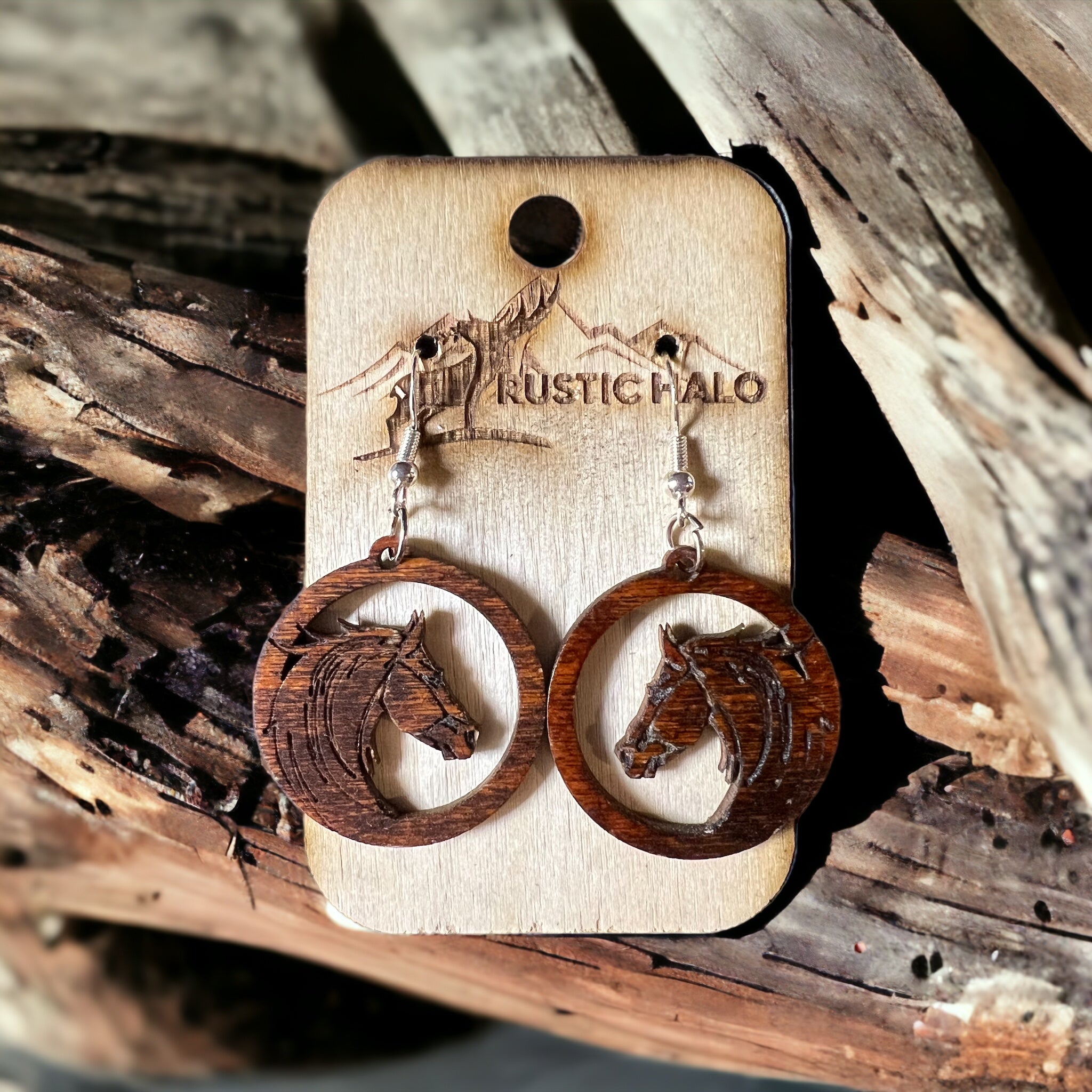 Horse Dangle Earrings