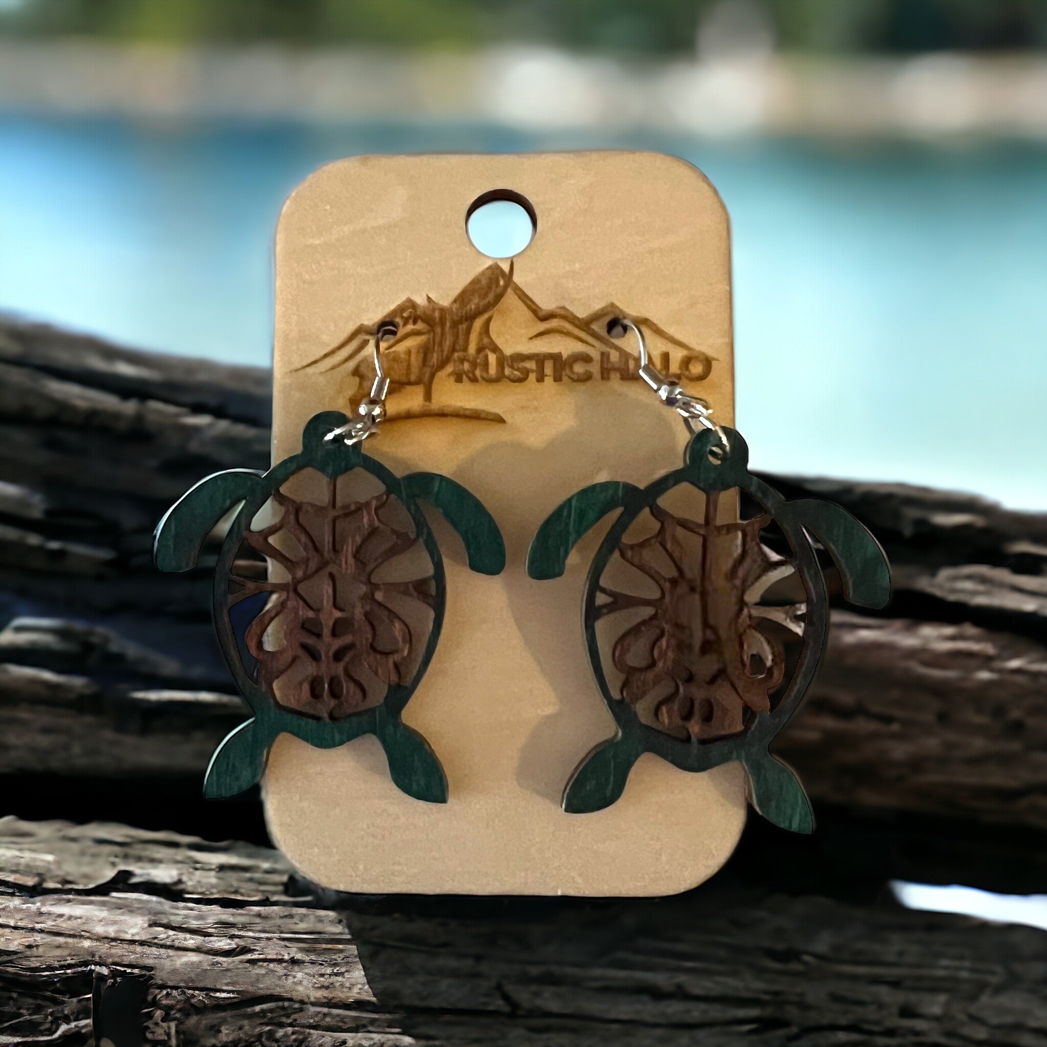 Turtle Dangle Earrings