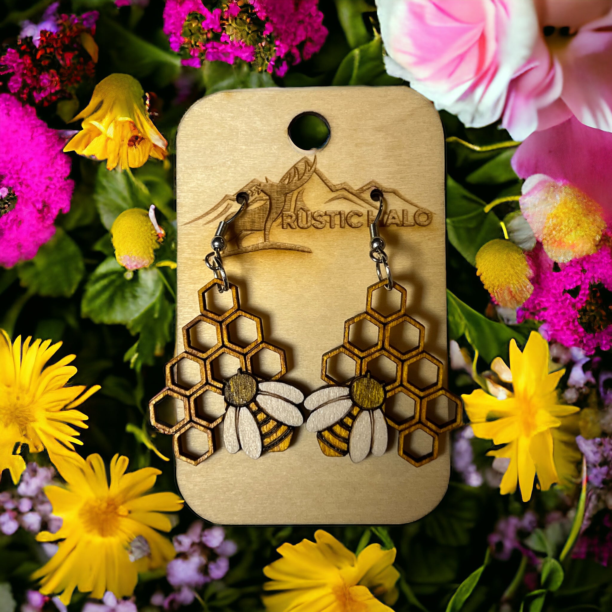 Bee Dangle Earrings