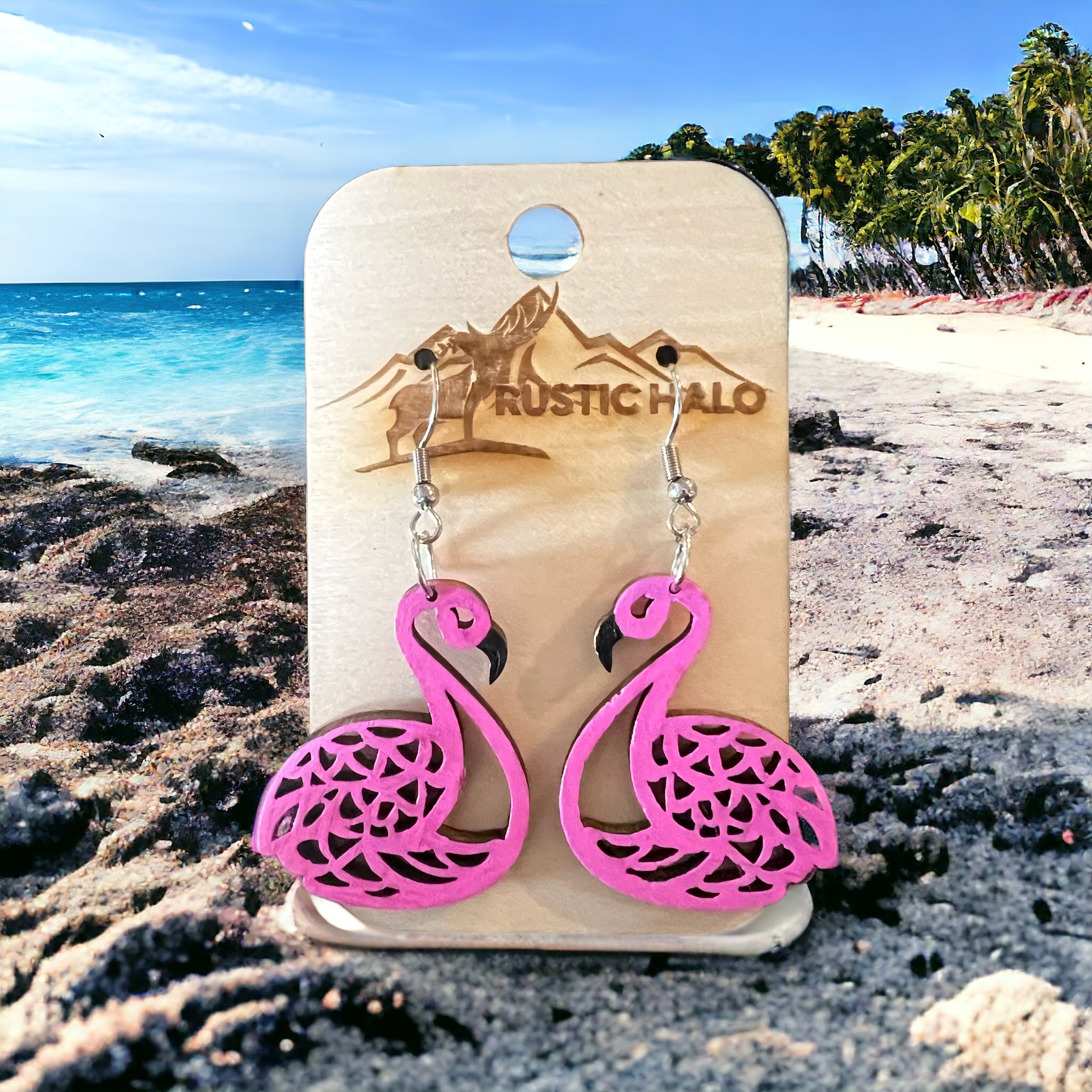 Flamingo Earrings