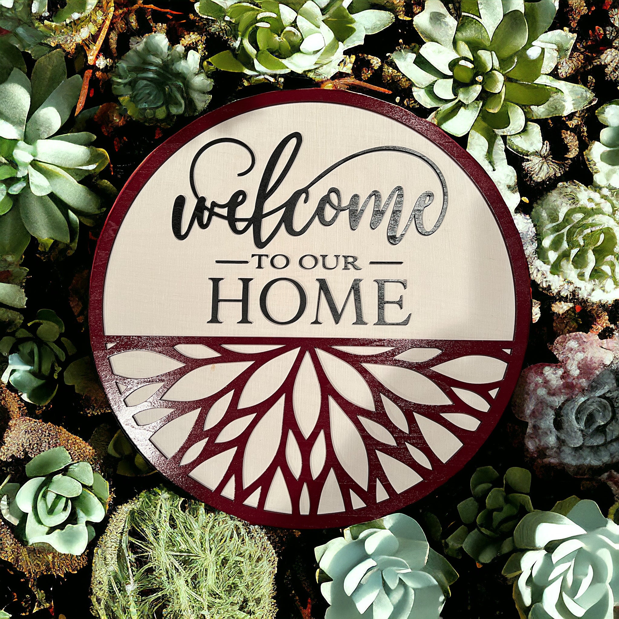 Welcome to our Home Sign