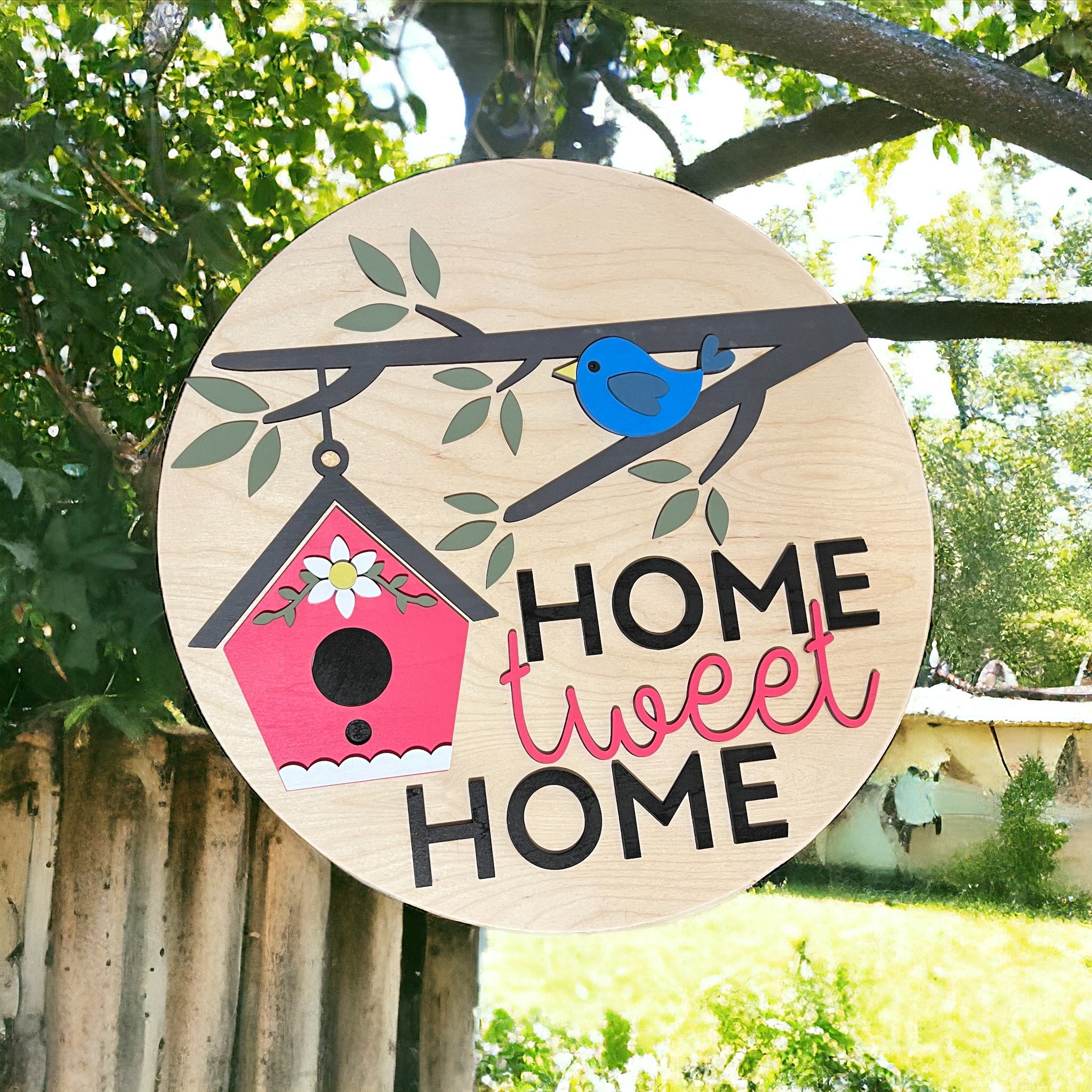 Home Tweet Home Welcome Sign