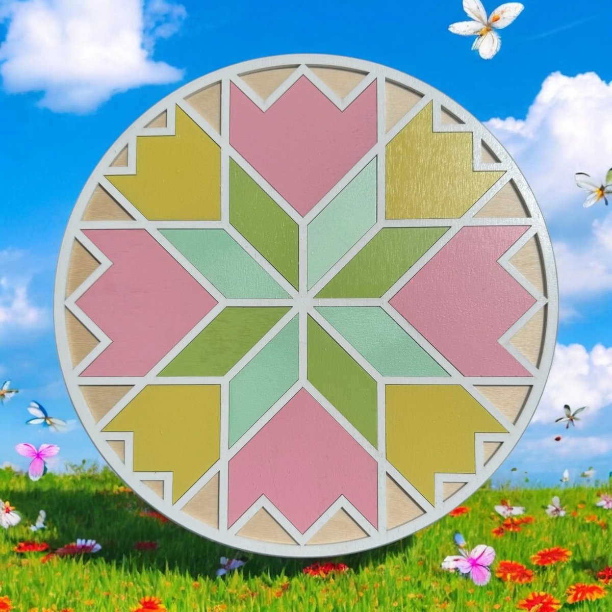 Barn Quilt Novelty Sign