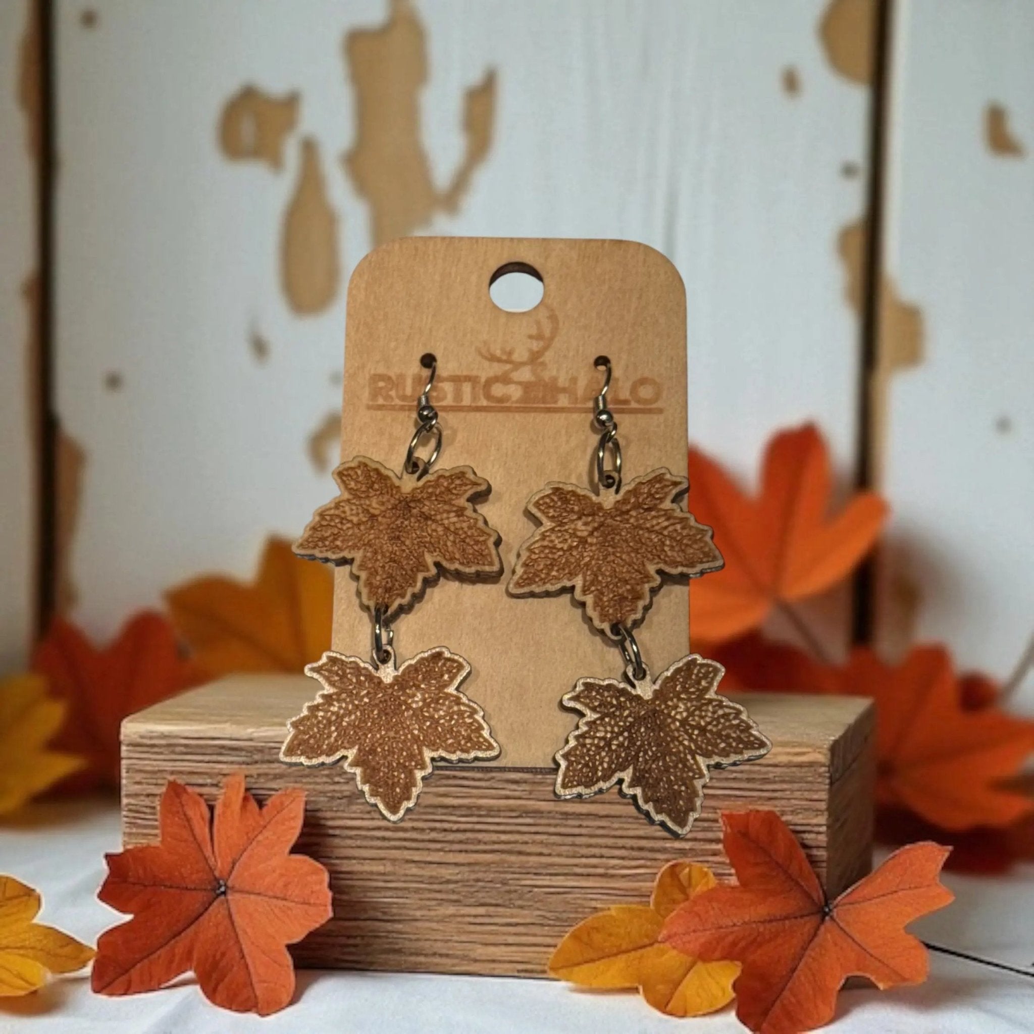 Maple Leaves - Rustic Halo