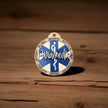 Paramedic Christmas Tree Ornament Rustic Halo
