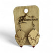 Rudolph Earrings Dangle Earrings - Rustic Halo