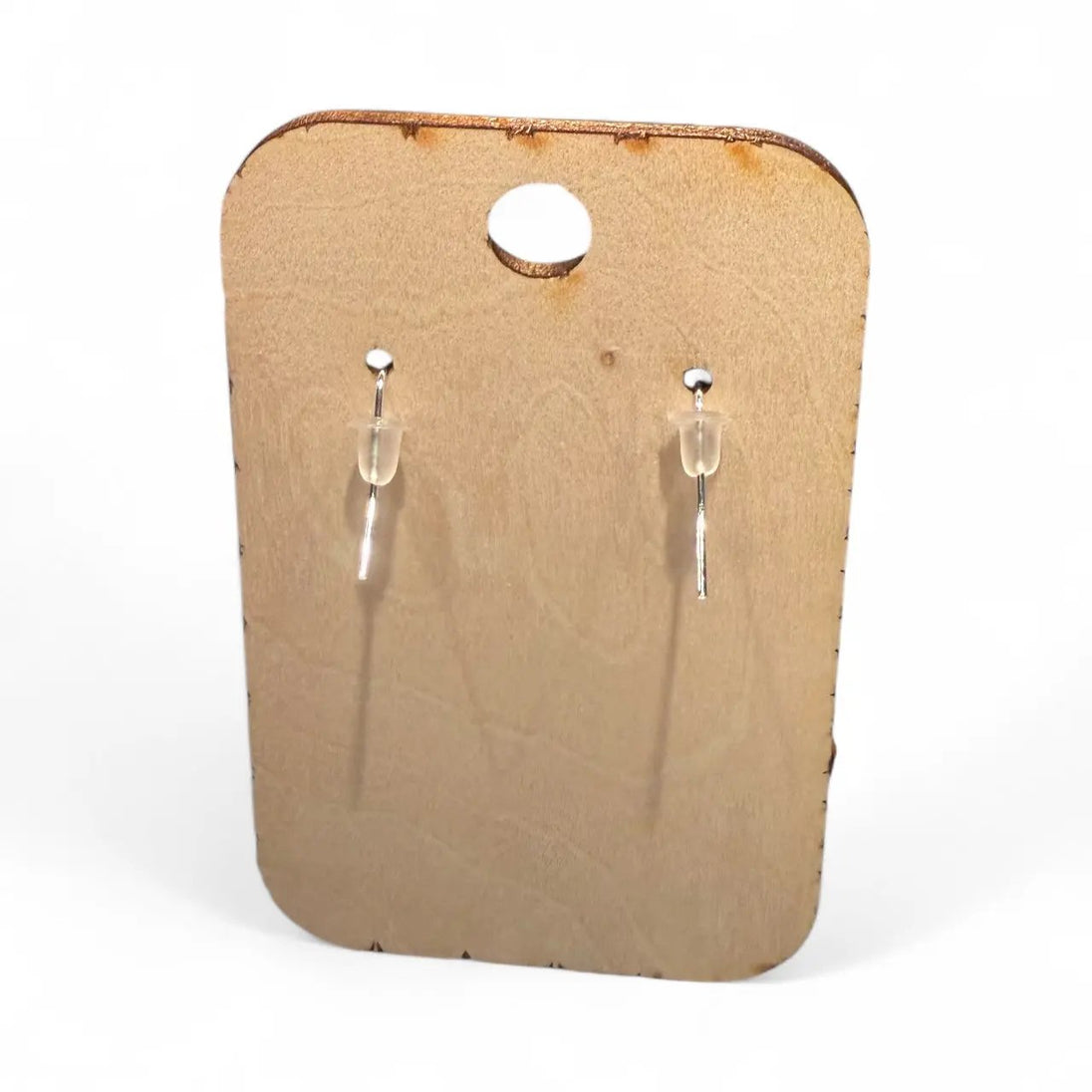 Holly Berry Dangle Earrings Rustic Halo