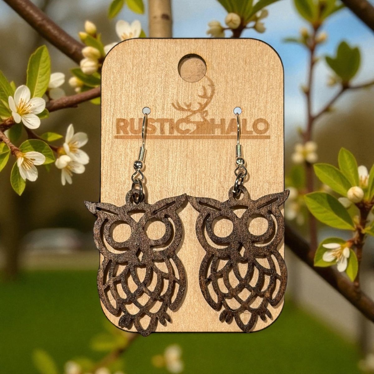 Owl Dangle Earrings