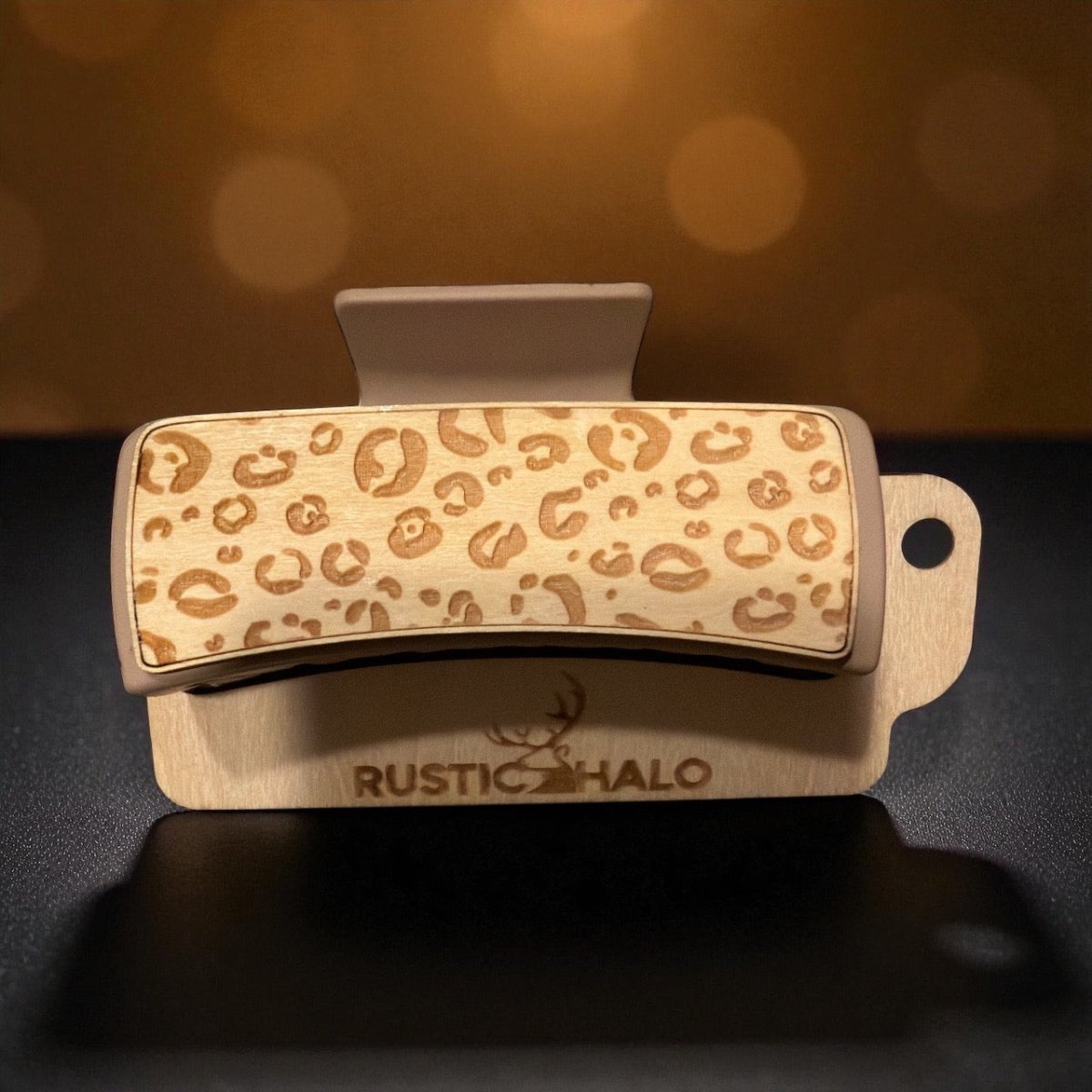 Leopard Print Hair Claw