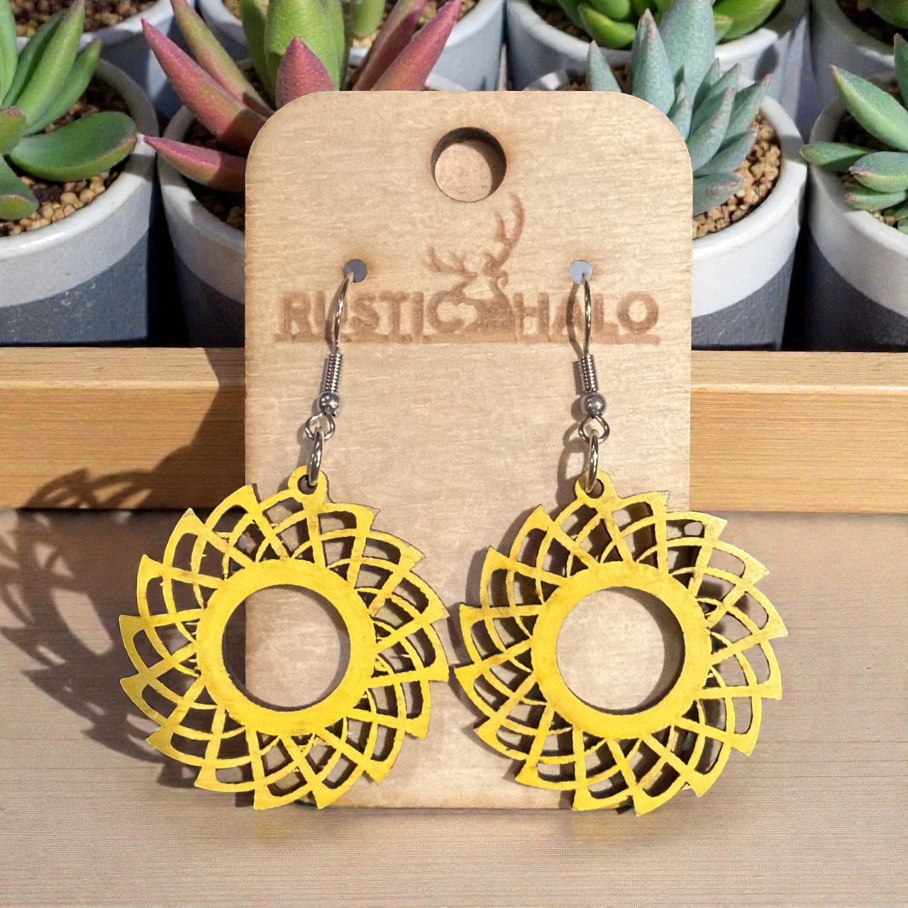 Whirligig Dangle Earrings