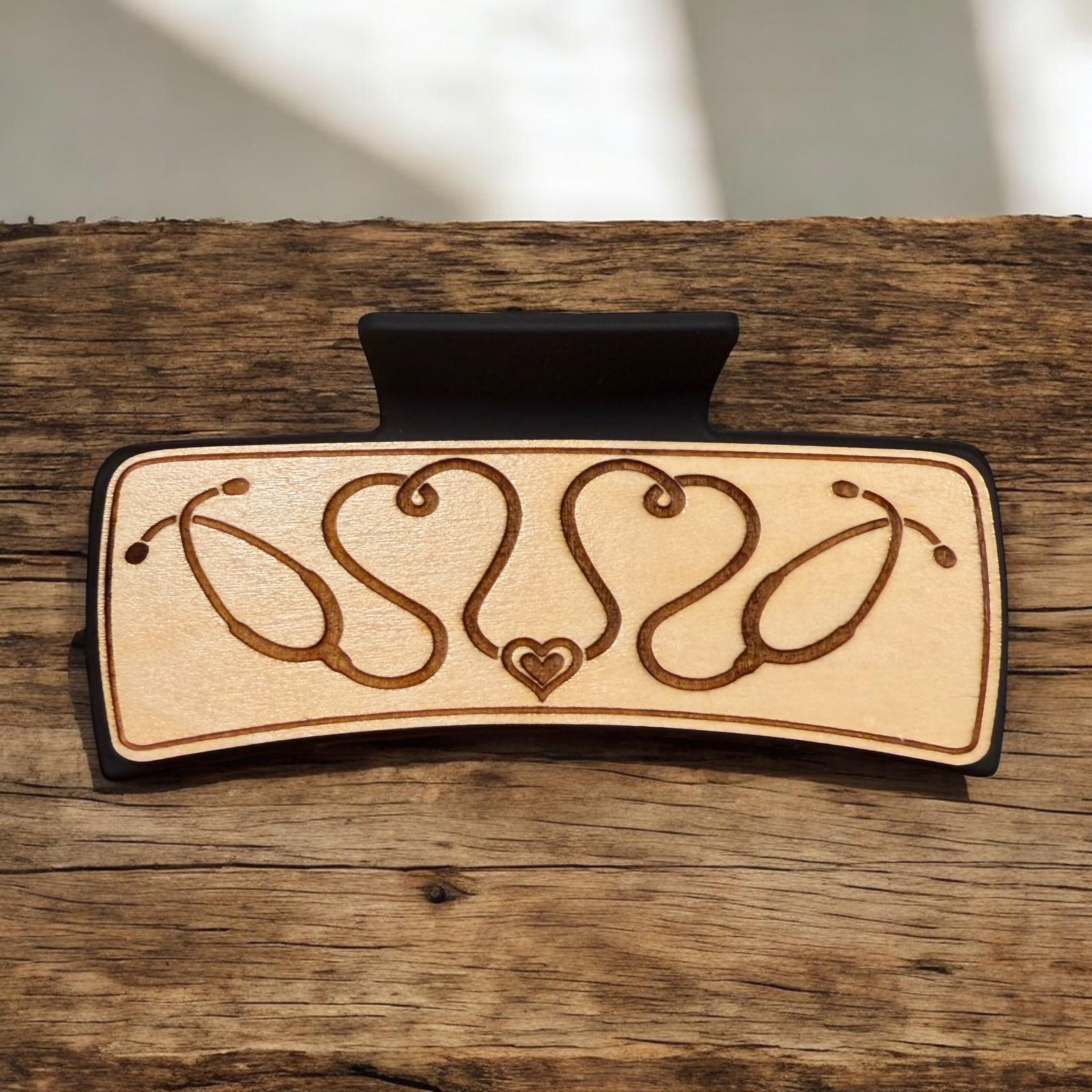 Healing Hearts Hair Claw