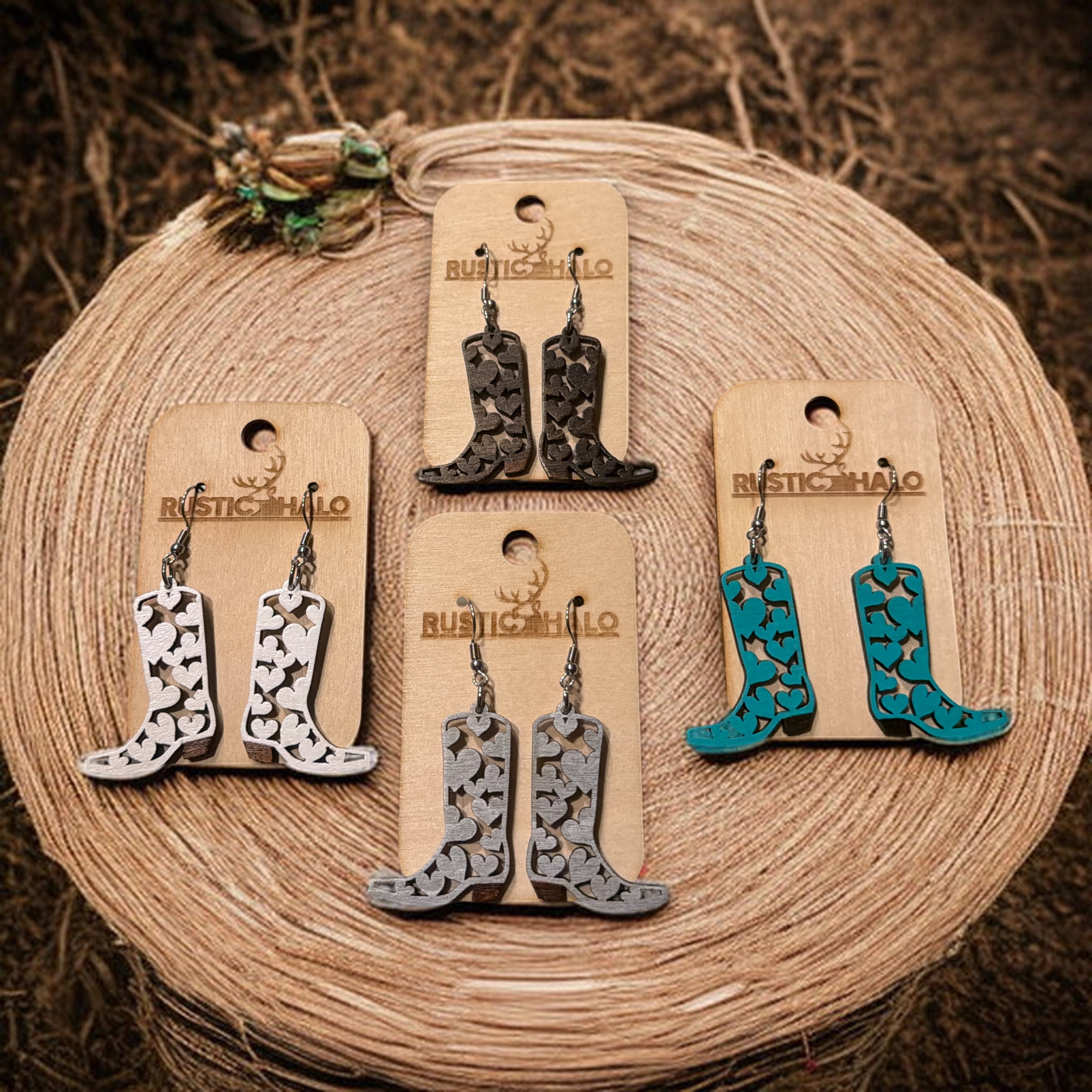 Cowgirl Heart Boot Dangles