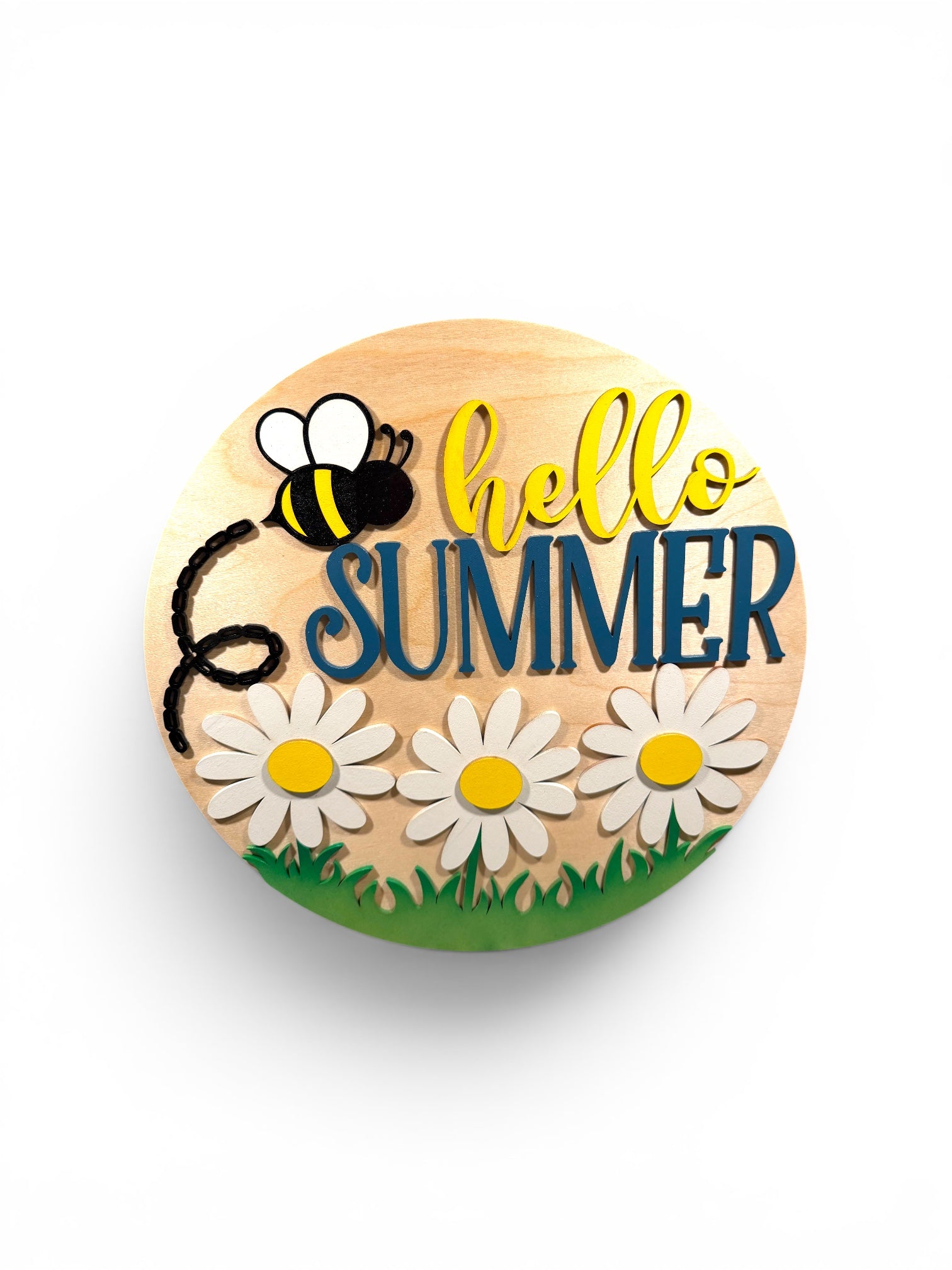 Hello Summer Bee Novelty Sign