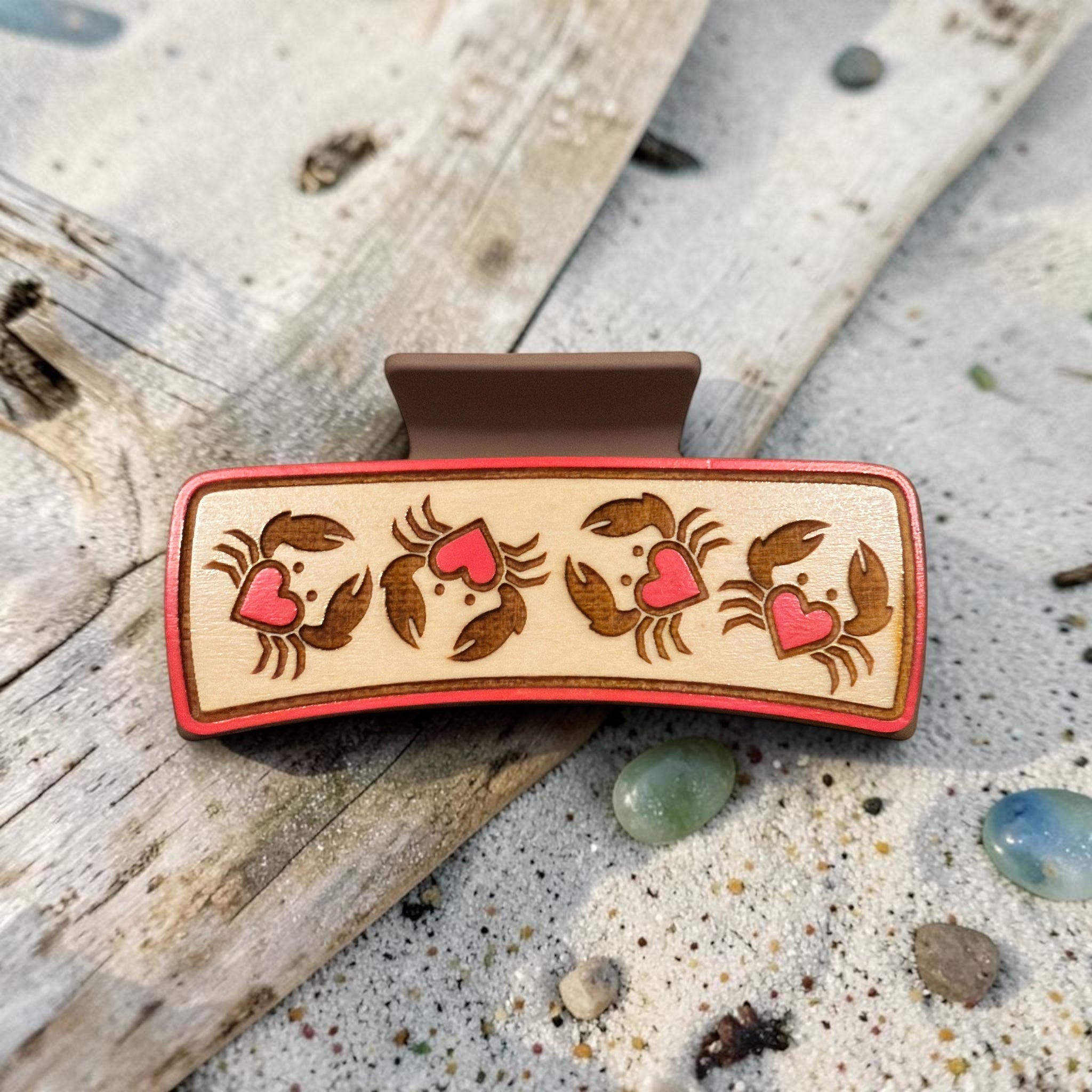 Crabby in Love Hair Claw