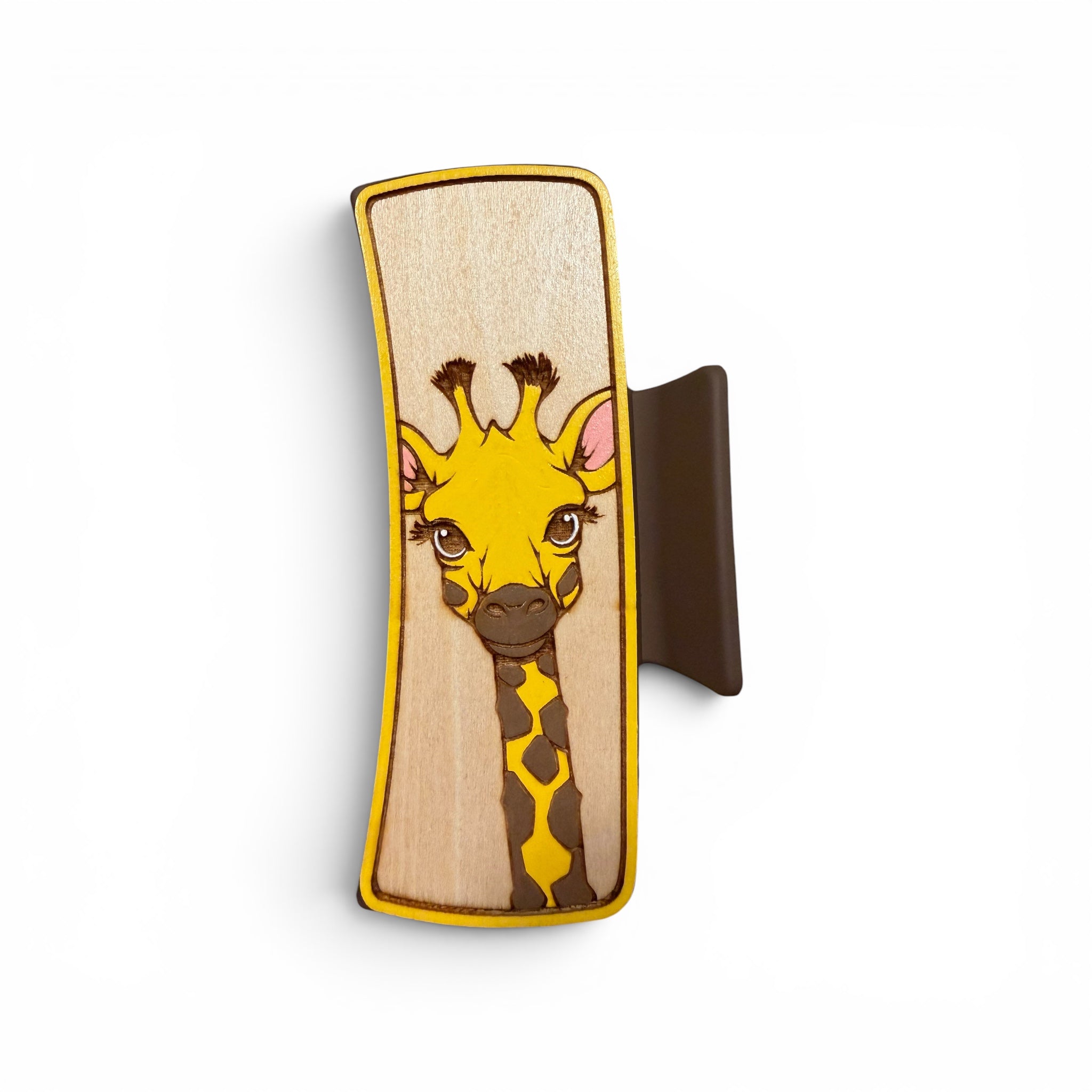 Giraffe Kisses Hair Claw