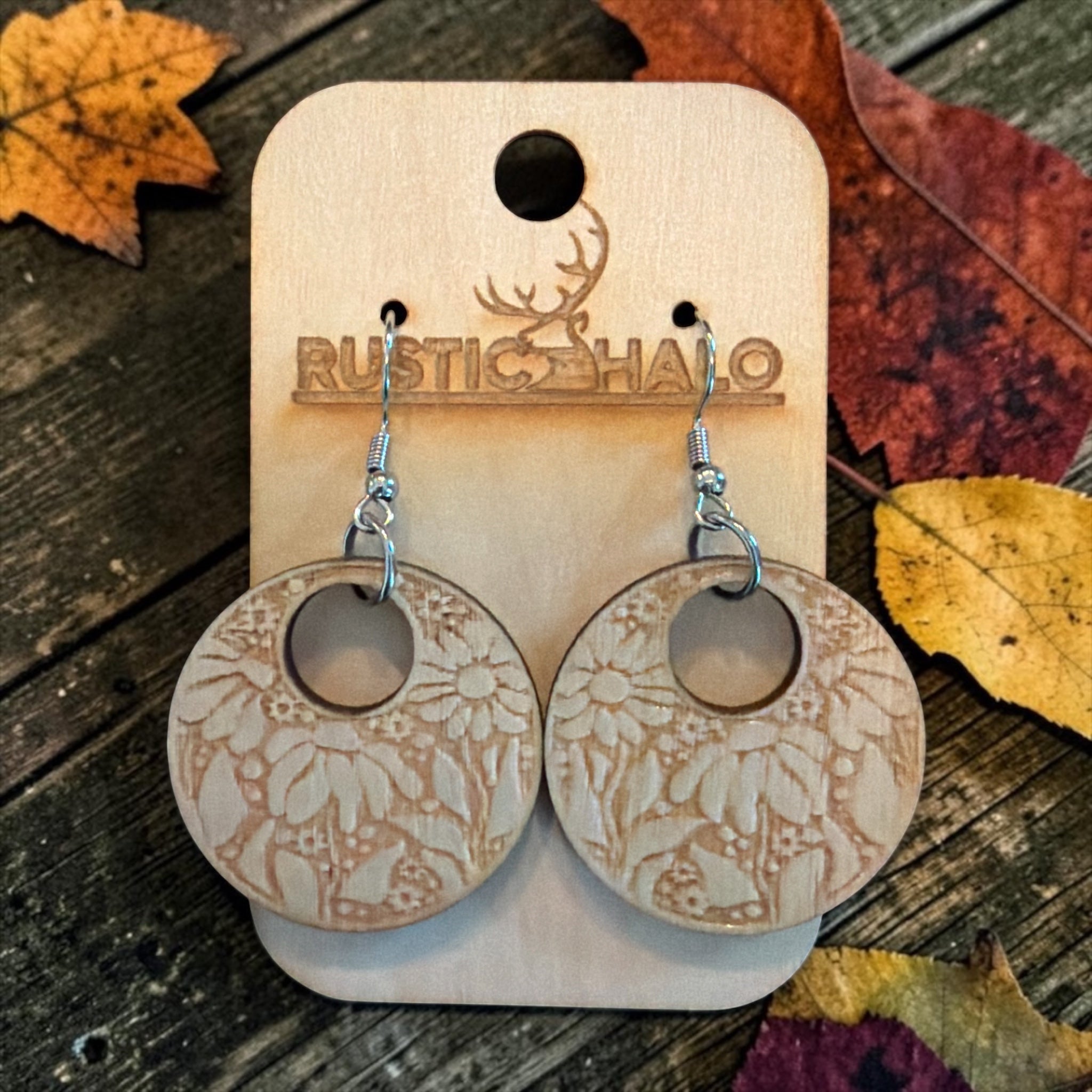 Flower Power Dangle Earrings