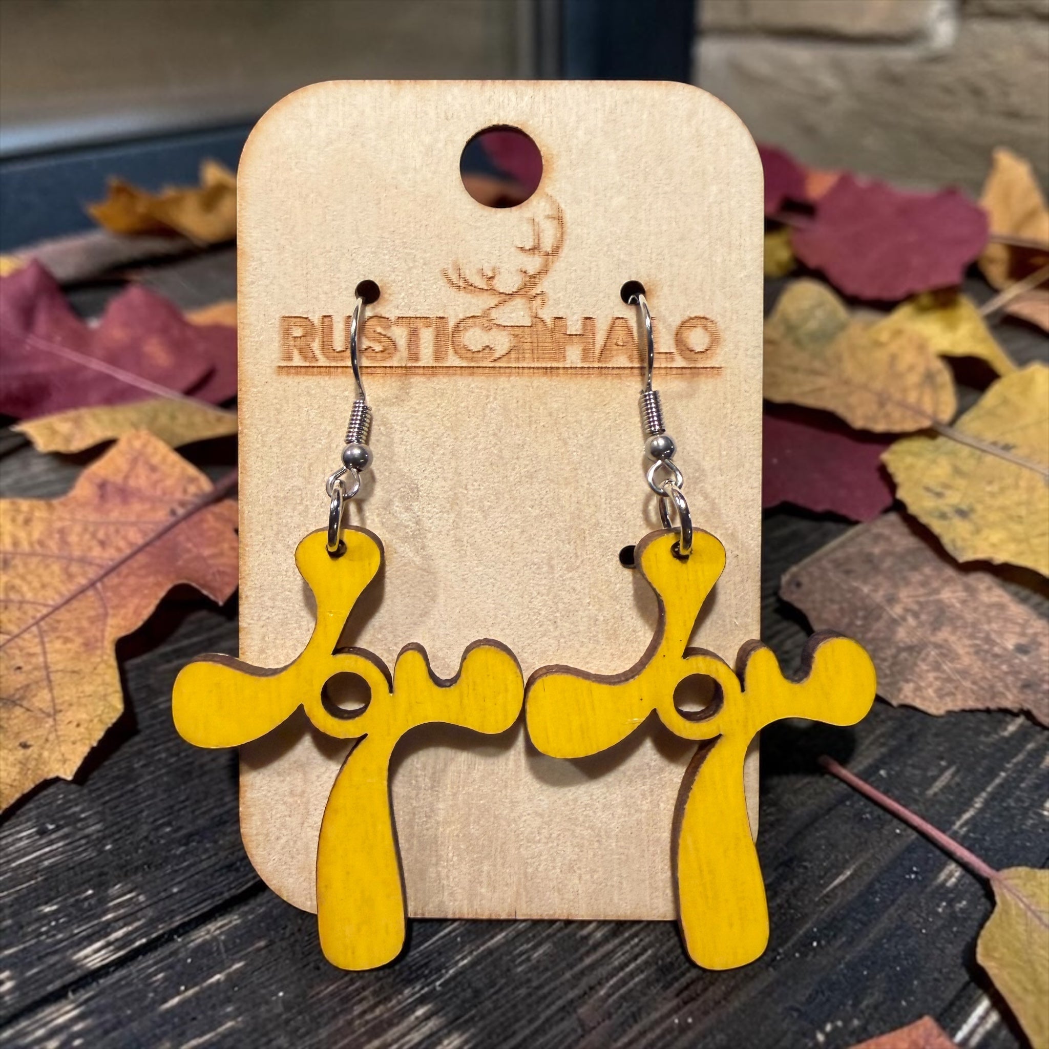 Autumn Joy Cross Dangle Earrings