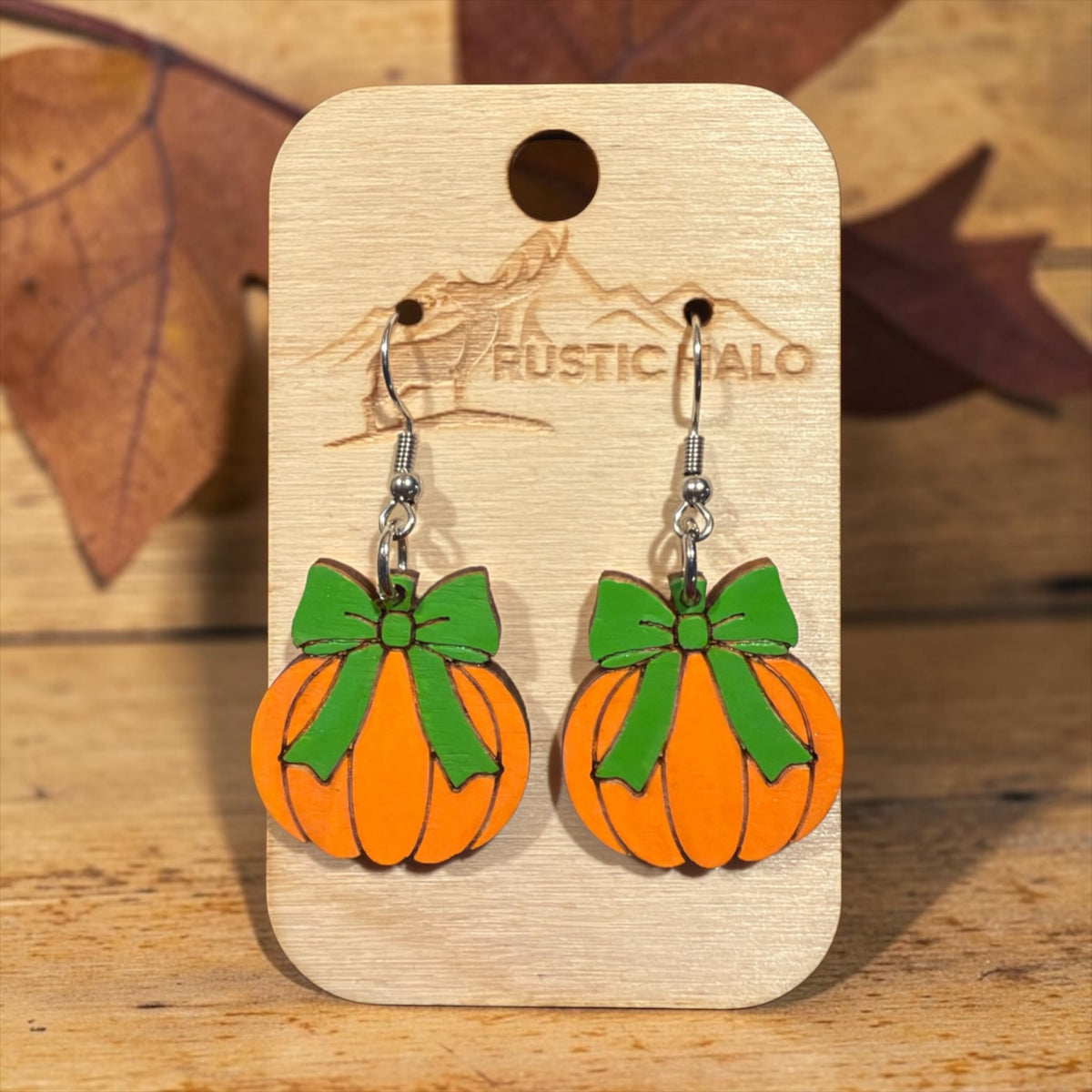 Pretty Little Pumpkin Dangle Earrings