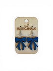 Bow Dangle Earrings - Rustic Halo