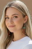 Cowgirl Flower Garden Dangles - Rustic Halo