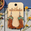 Cowgirl Flower Garden Dangles - Rustic Halo