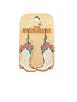 Cowgirl Flower Garden Dangles - Rustic Halo