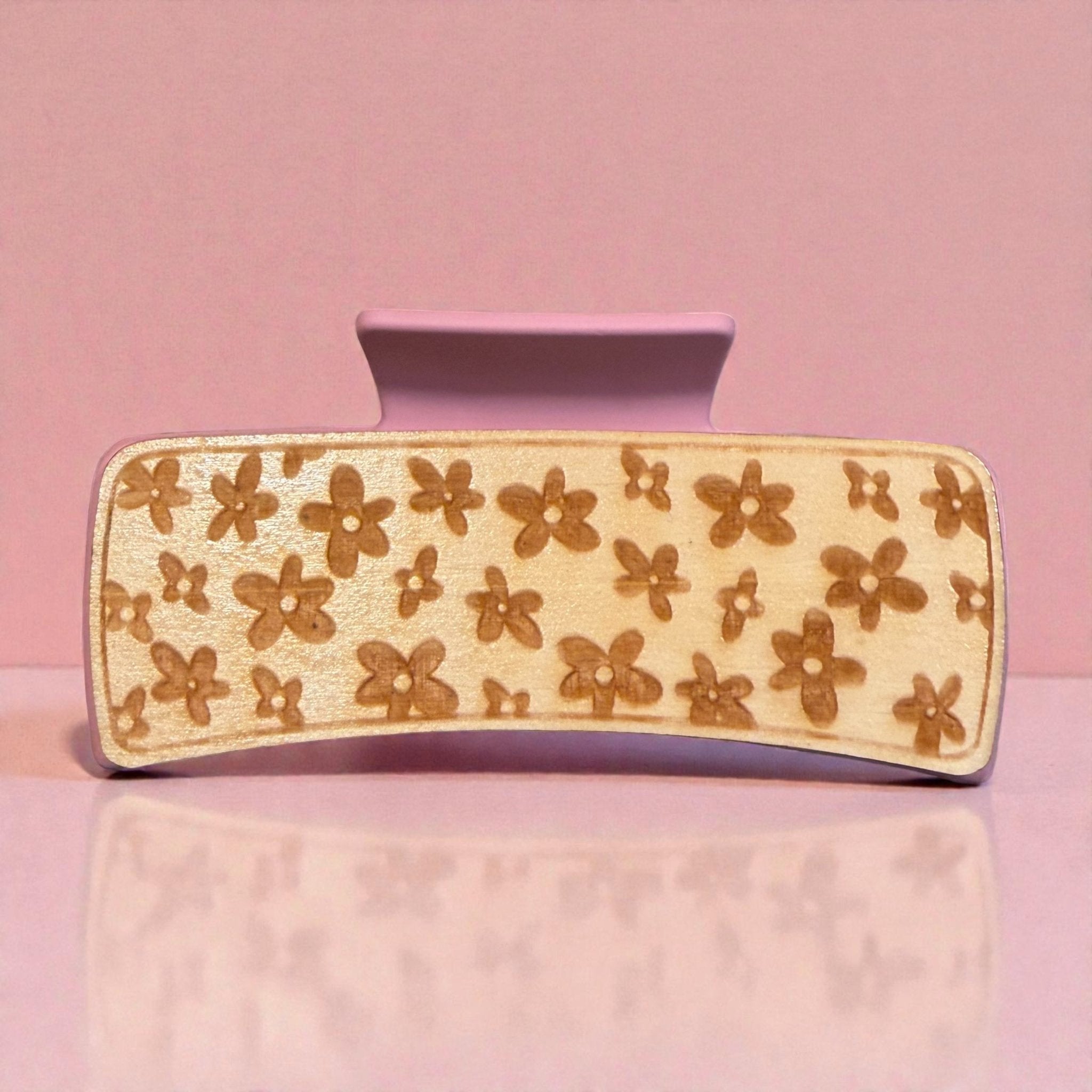 Crazy About Daisies Hair Claw - Rustic Halo