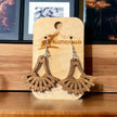 Dainty Fanned Hoop - Rustic Halo