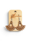 Dainty Fanned Hoop - Rustic Halo