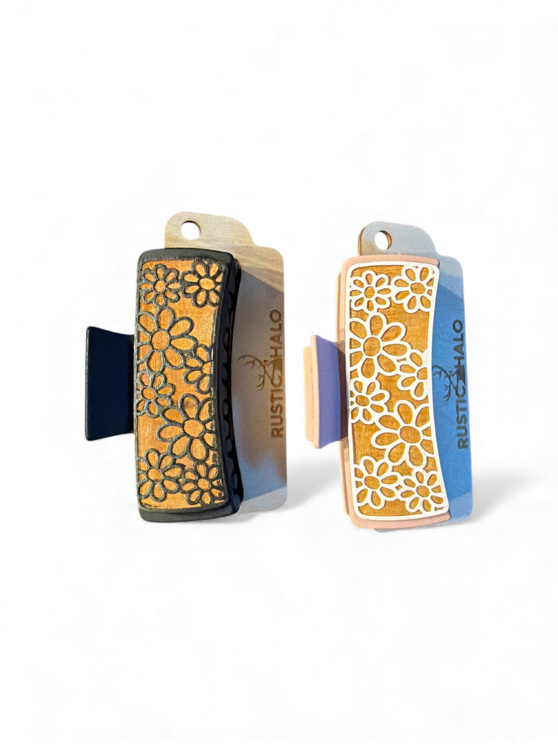 Daisy Hair Claw - Rustic Halo