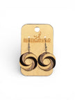 Dangling Spiral Earrings - Rustic Halo