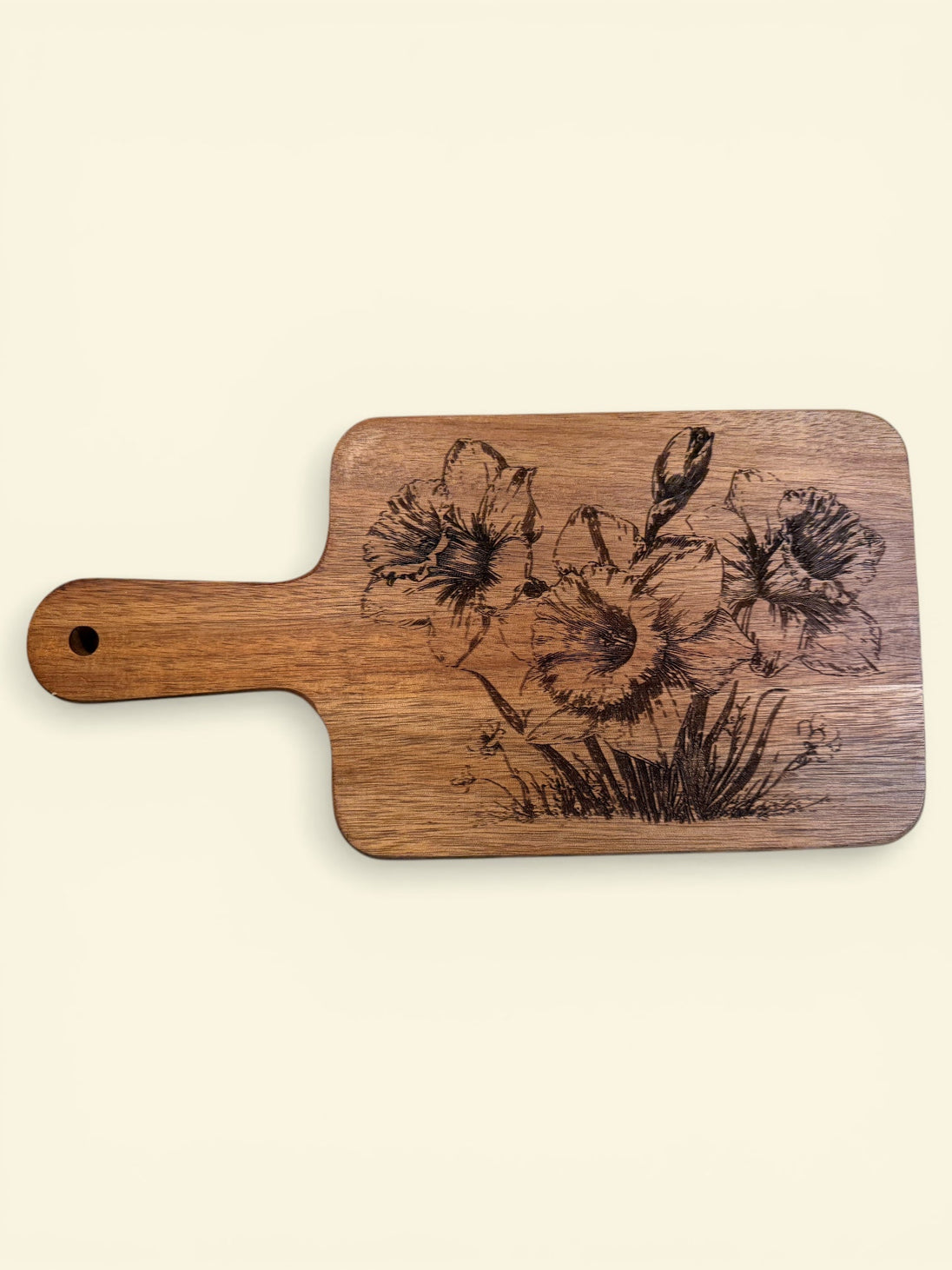 Flowering Daffodils Cutting Board - Rustic Halo