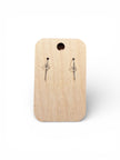 Got Milk? Dangles - Rustic Halo