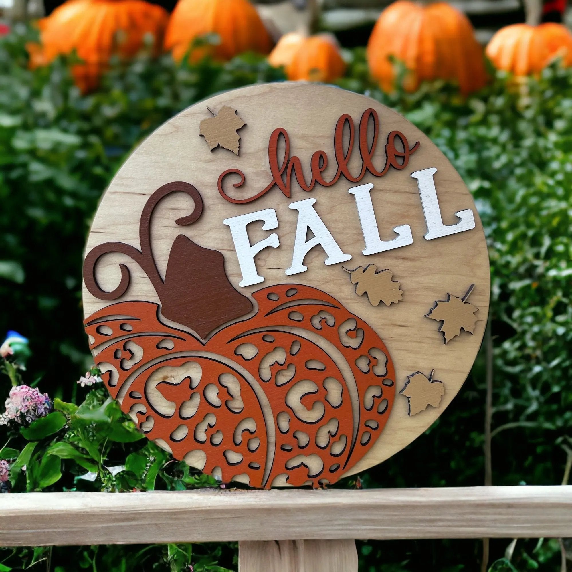 Hello Fall - Rustic Halo