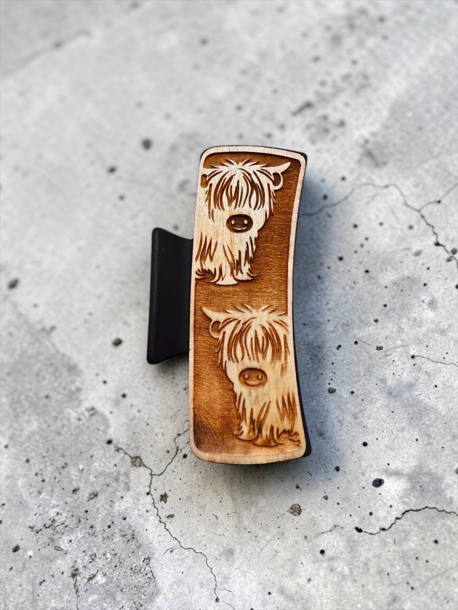 Highland Honey Duo Hair Claw - Rustic Halo