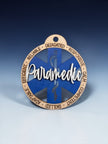 Paramedic Christmas Tree Ornament - Rustic Halo