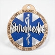 Paramedic Christmas Tree Ornament - Rustic Halo