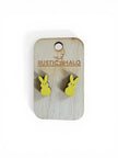 Peeps Bunny Studs - Rustic Halo