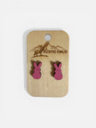 Peeps Bunny Studs - Rustic Halo