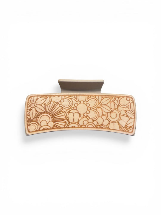 Petal Patch Hair Claw - Rustic Halo